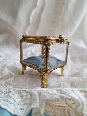 画像9: クッション付ガラスジュエリーケース