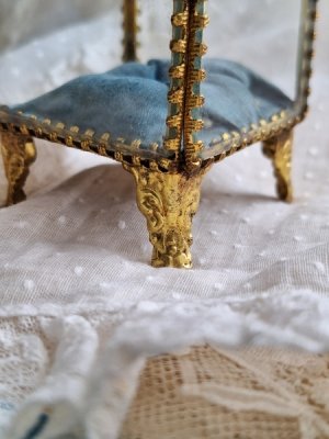 画像2: クッション付ガラスジュエリーケース