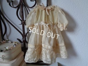 画像2: アンティークレースドールドレス
