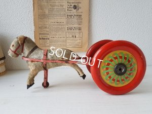 画像4: 車輪付きアンティ―ク木馬