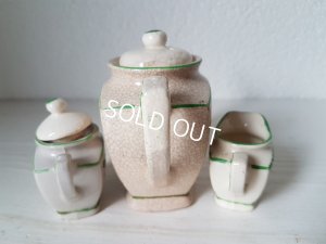 画像13: 陶器製トイティーセット