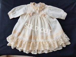 画像2: アンティークレースドールドレス