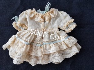 画像2: アンティークレースドールドレス