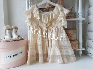 画像2: アンティークレースドールドレス