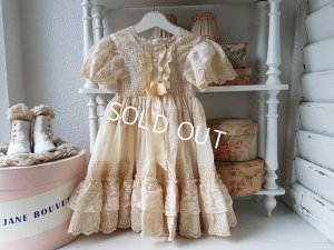 画像2: アンティークレースドールドレス