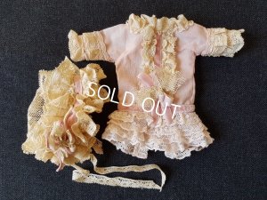 画像2: ミニョネットドールドレス&ボネ