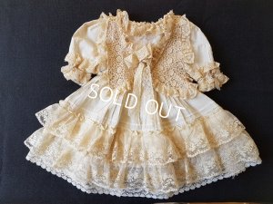 画像2: アンティークレースドールドレス