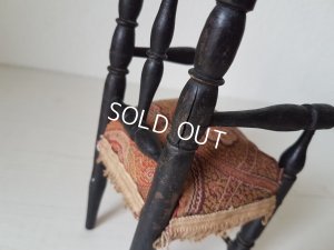 画像7:  ナポレオン三世スタイルドールチェア