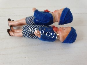 画像5: ドイツ製ペインテッドペアビスクドール