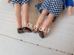 画像11: ドイツ製ペインテッドペアビスクドール