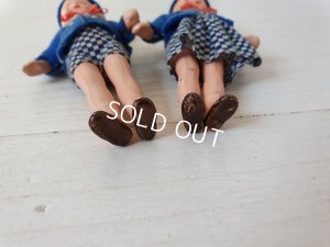 画像8: ドイツ製ペインテッドペアビスクドール