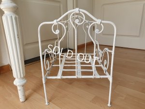 画像4: アイアン製ドールベッド