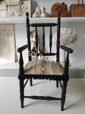 画像5: ナポレオン三世スタイルドールチェア