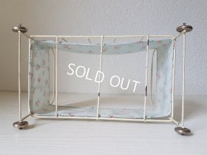 画像6: アンティークドールベッド