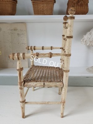 画像5: アンティークドールチェア