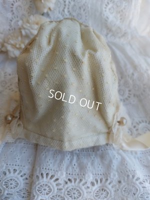 画像13: アンティークレースドールボネ