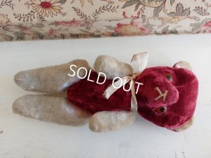 画像14: アンティークフレンチピンクテディベア