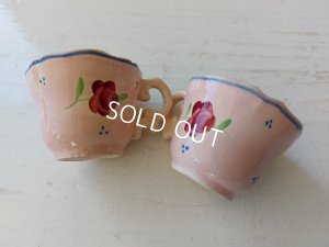 画像7: おままごと陶器カップ&ソーサーセット