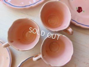 画像8: おままごと陶器カップ&ソーサーセット