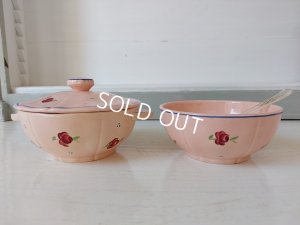 画像2: おままごと陶器チュリーンとボウルセット