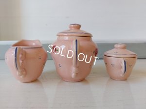 画像4: おままごと陶器ポットとクリーマーセット