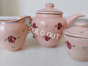 画像7: おままごと陶器ポットとクリーマーセット