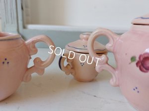 画像8: おままごと陶器ポットとクリーマーセット