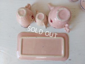 画像3: おままごと陶器ポットとクリーマーセット