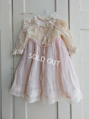 画像2: アンティークレースドールドレス