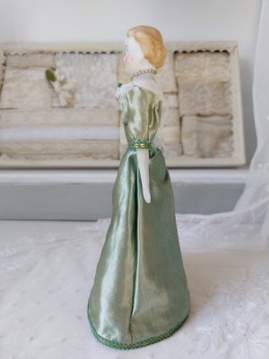 画像5: アンティークブロンドビスクヘッドドール