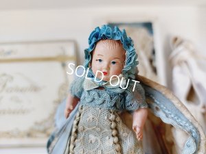 画像13: セルロイドドール付ドールベッド