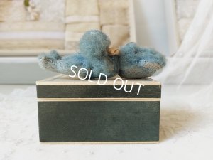 画像8: ボックス付小さなアンティークブルーベア