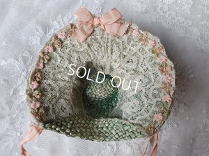 画像14: ロココストローハット付ドールドレス