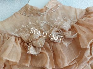 画像11: アンティークドールドレス&ボネ