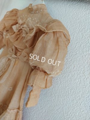 画像4: アンティークドールドレス&ボネ