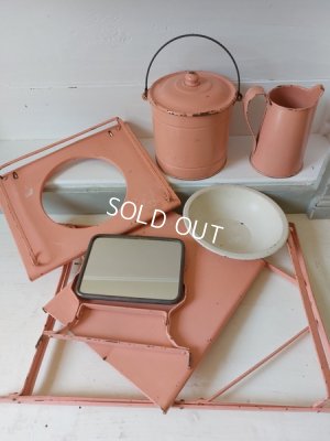 画像6: ピンクトイウォッシュテーブルセット