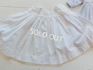 画像16: アンティークレースドールドレス&ボネ