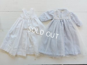 画像3: アンティークレースドールドレス&ボネ