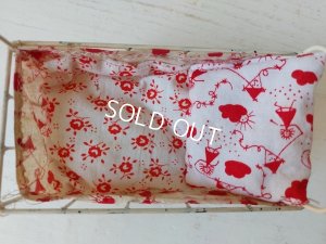 画像10: アンティークドールベッド