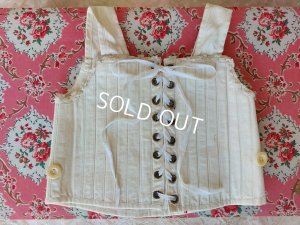 画像2: アンティークドールコルセット