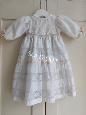 画像2: アンティークレースドールドレス