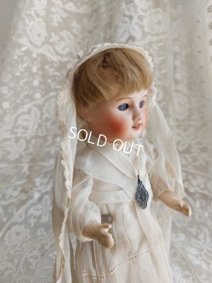 画像2: UNIS FRANCEビスクヘッドコミュニオンドール