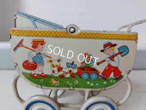 画像10: アンティークドールバギー