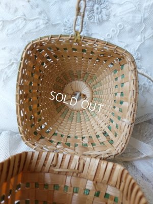 画像11: アンティークドールバスケット