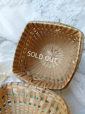 画像12: アンティークドールバスケット