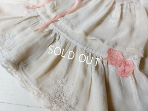 画像10: アンティークレースドールドレス＆ボンネット