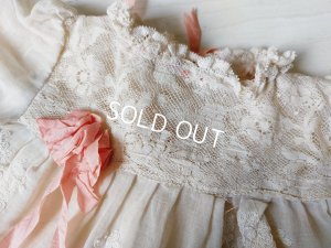 画像11: アンティークレースドールドレス＆ボンネット