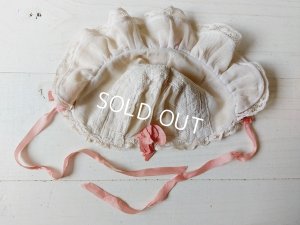 画像15: アンティークレースドールドレス＆ボンネット