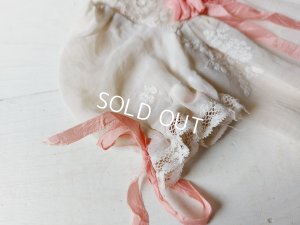 画像8: アンティークレースドールドレス＆ボンネット