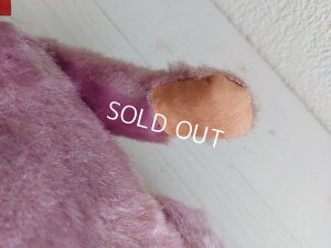 画像15: アンティークパープルテディベア